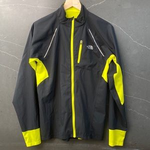 Mens The North Face Flight Series Zip Jacket. Small Black/Yellow
